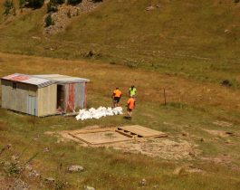 Installation of Turk hut