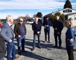 Minister Damien O’Connor visit September 2020